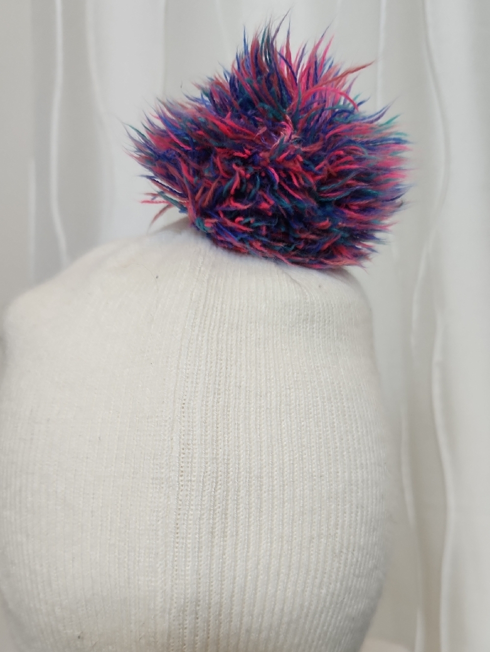 Unicorn Rainbow Beanie Hat - Picture 3 of 6